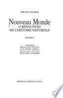 libro Nouveau Monde Et Renouveau De L Histoire Naturelle